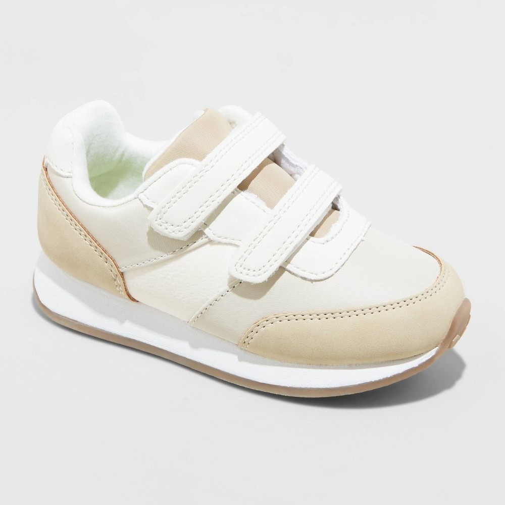 NWT Cat & Jack Charlie Retro Sneakers Toddler 11T Tan Colorblock